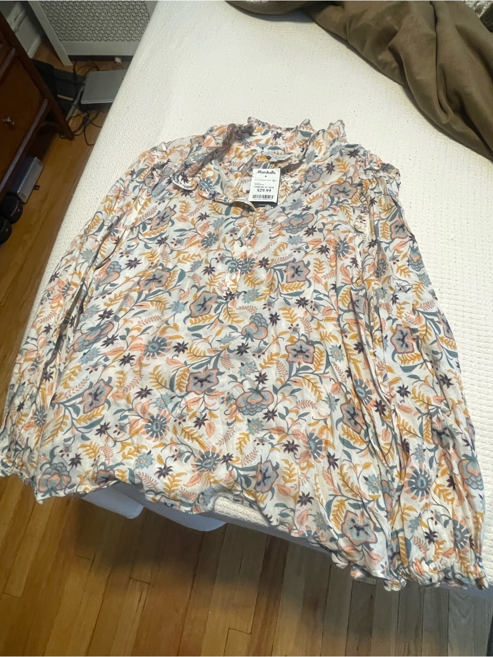Floral Long Sleeve Blouse